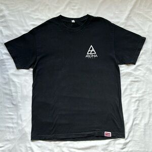 Aloha Army Yellowfin Tuna Fishing Black T-Shirt